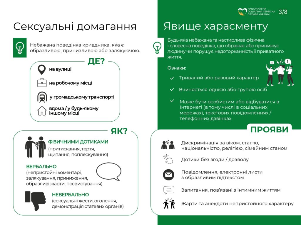 ЩОДО ЗАПОБІГАННЯ ВИПАДКАМ ДИСКРИМІНАЦІЇ ЗА ОЗНАКОЮ СТАТІ