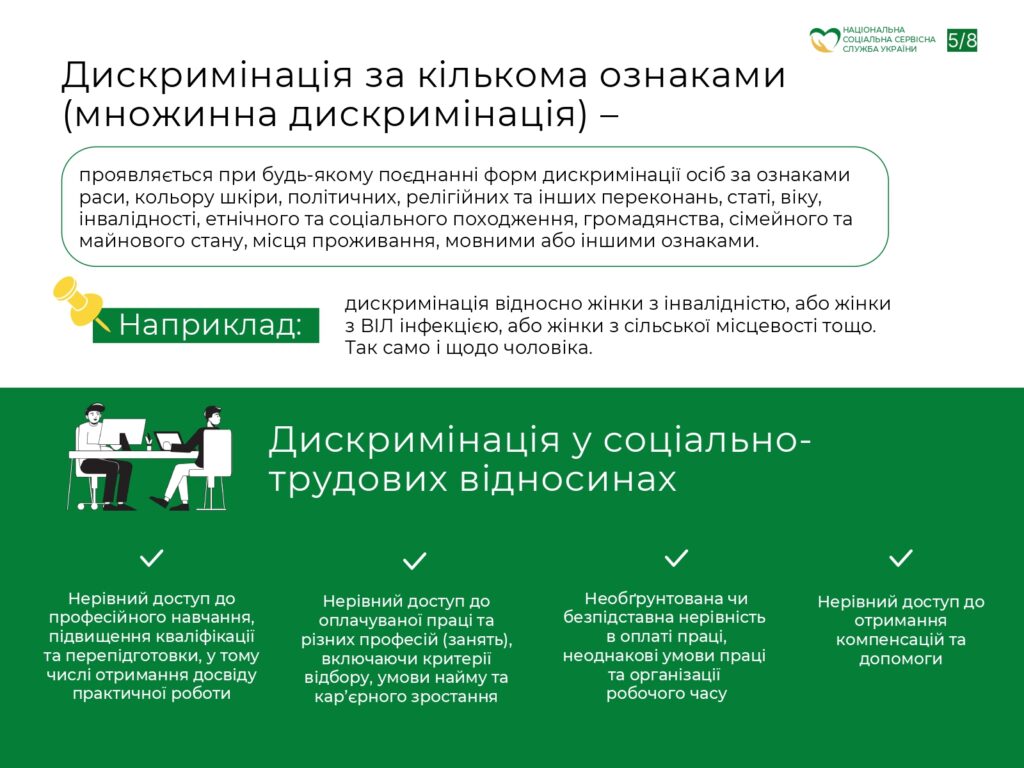 ЩОДО ЗАПОБІГАННЯ ВИПАДКАМ ДИСКРИМІНАЦІЇ ЗА ОЗНАКОЮ СТАТІ